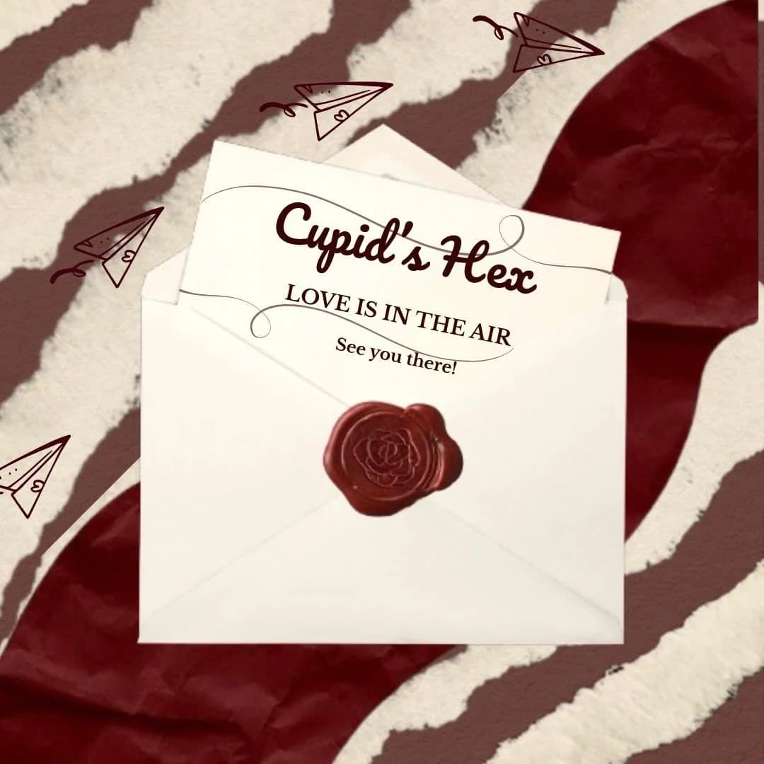 Afișul evenimentului Cupid's Hex, publicat de Interact Sf. Sava