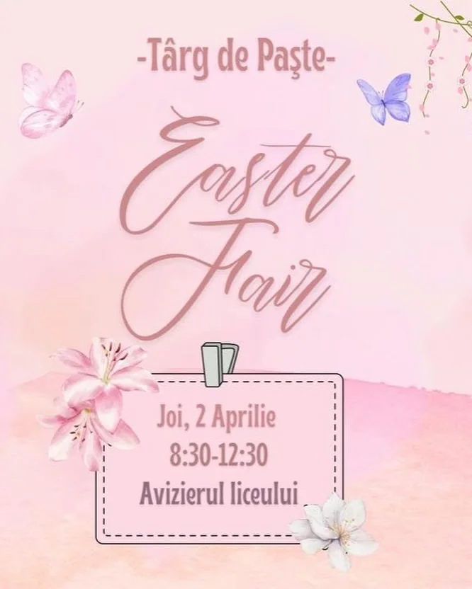 Afișul evenimentului Târgul de Paște, publicat de Interact Sf. Sava
